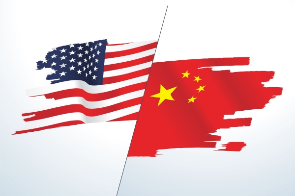 us china flags