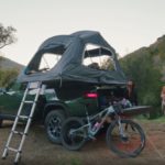 rivian tent bikes